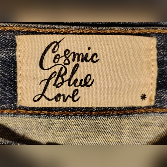 Cosmic Blue Love High-Rise Skinny Ankle Guthrie Women's Jeans Size 29 Petite - Picture 10 of 11